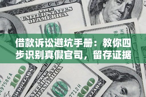 济南借款诉讼避坑手册：教你四步识别真假官司，留存证据不踩雷