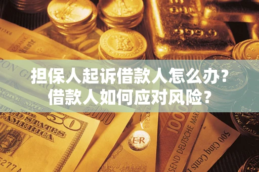 济南担保人起诉借款人怎么办？借款人如何应对风险？
