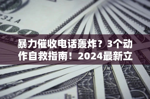 济南暴力催收电话轰炸？3个动作自救指南！2024最新立案标准全解析